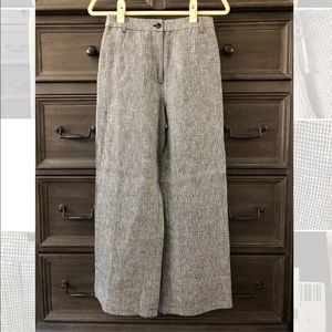 Wide Leg Houndstooth Reformation Trousers
